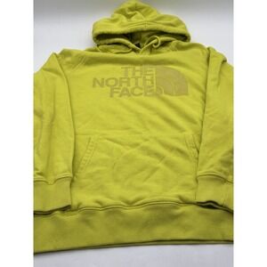 The North Face Women's Lime Green Logo Hooded Sweatshirt